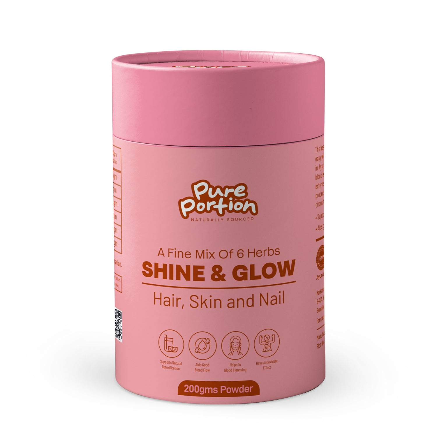 
      Shine & Glow - Hair, Skin & Nail, Healthy Hair care and Improved Skin 
 – PurePortion